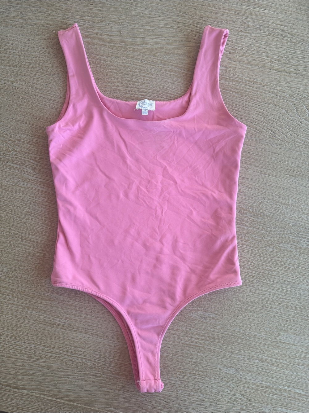 Pink bodysuit